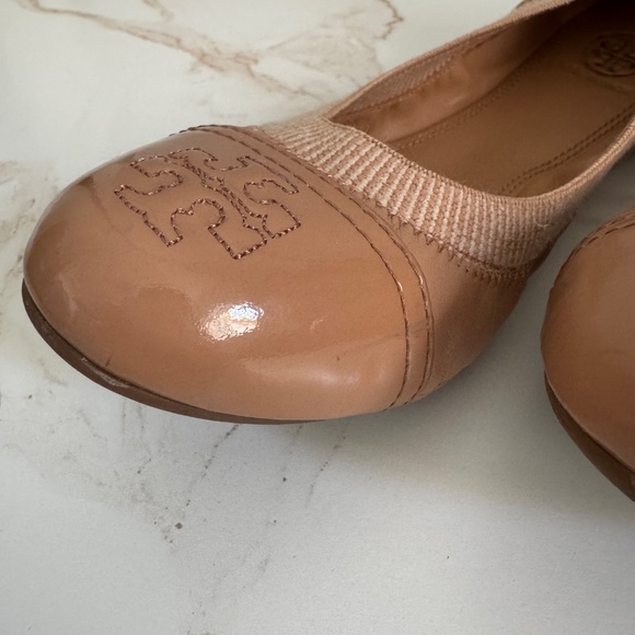 Tory Burch Nude Gabby Ballet Flats - Size 9 - Picture 9 of 10
